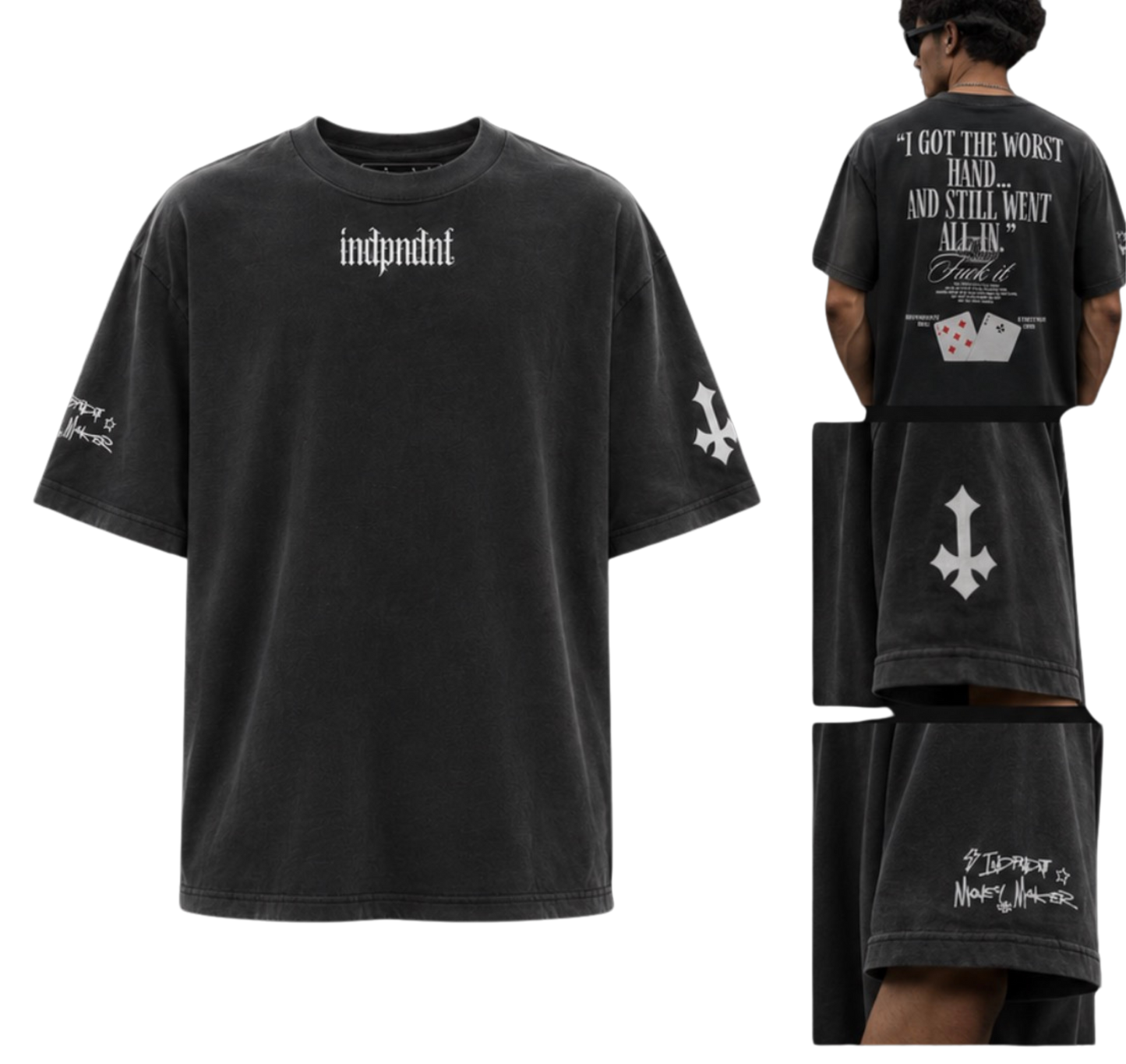 Oversized faded t-shirt